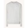 Tommy Hilfiger Sweater met ronde hals en logoborduring - Grijs