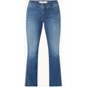 Brax Shakira mid waist flared jeans met stretch - Blauw