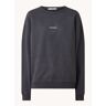 Acne Studios Sweater met logo - Zwart