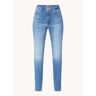 Tommy Hilfiger Sylvia high waist skinny jeans met medium wassing - Indigo