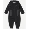 Nike Tech Fleece babypak met logoprint en capuchon - Zwart