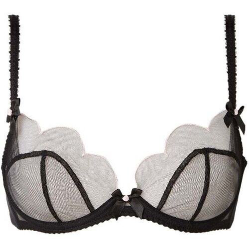 Agent Provocateur Lorna beugel bh van mesh - Zwart