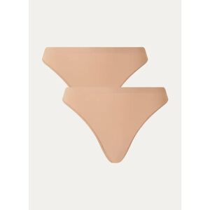 Wolford Individual Seamless string in 2-pack - Beige
