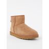 UGG Classic Mini enkellaars van suède - Camel