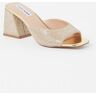 Steve Madden Glowing-R muiltje met strass - Goud