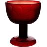 iittala Miranda schaal op voet 12 cm - Cranberryrood