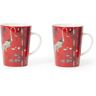 iittala Taika mok 40 cl set van 2 - Rood