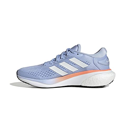 adidas Supernova 2 W Hardloopschoenen dames,Blue Dawn Off White Core Black,38 2/3 EU