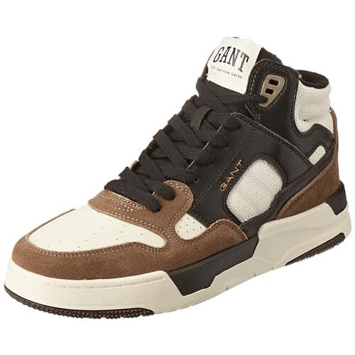 GANT Heren BROOKPAL Sneaker, Dessert Brown, 43 EU, dessert bruin, 43 EU