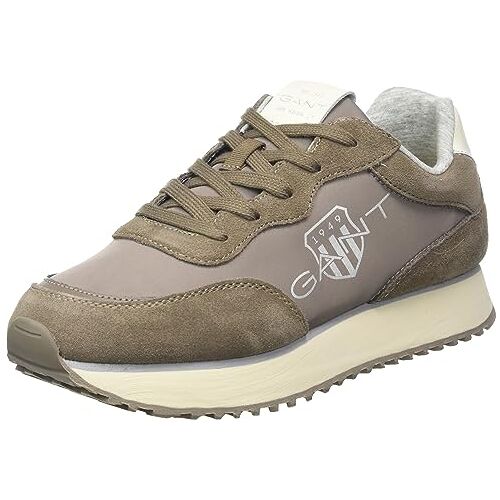 GANT BEVINDA sneakers voor dames, dessert Brown, 42 EU, dessert bruin, 42 EU