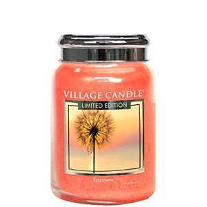 Village Candle Empower Geurkaars in glazen pot, groot, 66 g