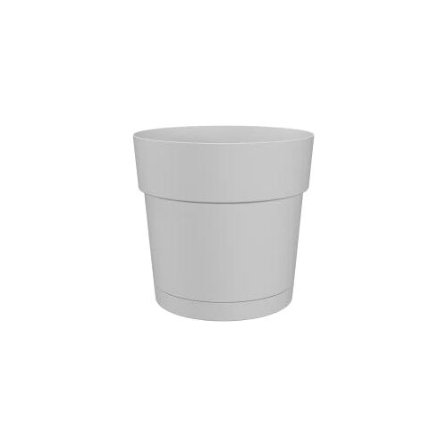 Artevasi , Brede pot Capri waterreserve, pot met waterreservoir, 40 cm wit