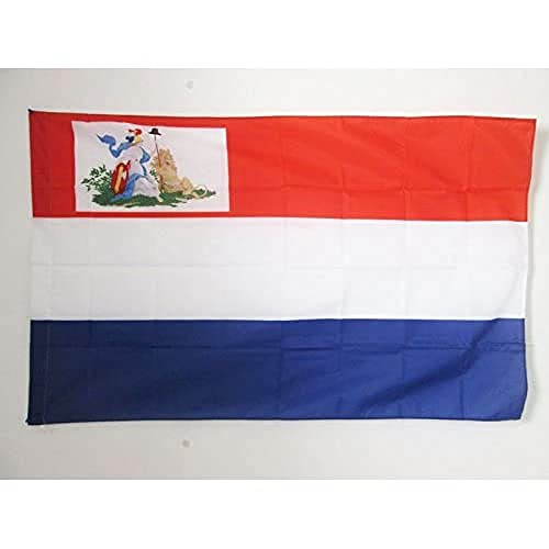 AZ FLAG Bataafse Republiek 1795-1806 Vlag 150x90 cm voor een paal Bataafse Republiek vlaggen 90 x 150 cm Banner 3x5 ft met gat