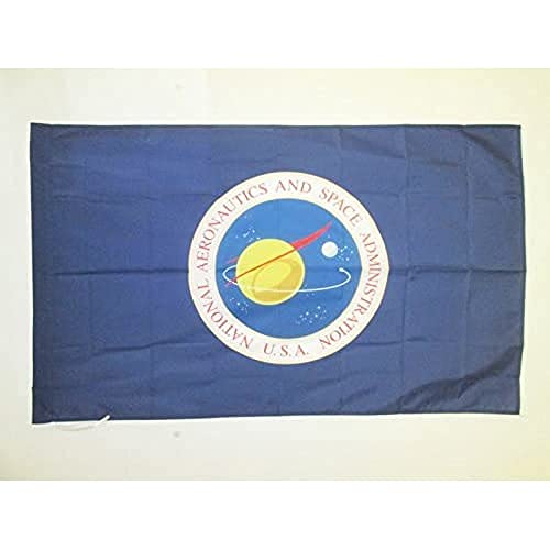 AZ FLAG NASA Vlag van de USA 150x90cm National Aeronautics and Space Administration Vlag van de USA 90 x 150 cm Hoes voor vlaggenmast