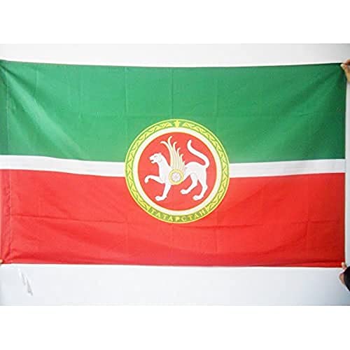 AZ FLAG Republiek Tatarstan Vlag 150x90 cm voor een paal tataren vlaggen 90 x 150 cm Banner 3x5 ft met gat