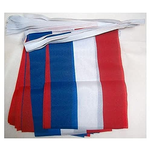 AZ FLAG Nederland 6 meter BUNTING Vlag 20 vlaggen 9'' x 6'' Nederlandse STRING vlaggen 15 x 21 cm