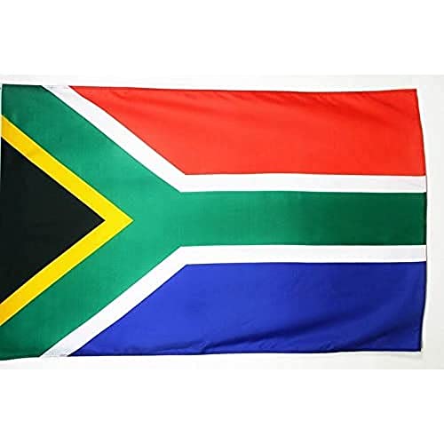 AZ FLAG Zuid-Afrikaanse vlag 250x150 cm voor een paal Zuid-Afrikaanse vlaggen 150 x 250 cm Banner 3x8 ft met gat