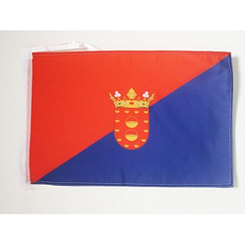 AZ FLAG Lanzarote Vlag 45x30 cm koorden Canarische Eilanden KLEINE vlaggen 30 x 45 cm Banier 18x12 in Hoge kwaliteit