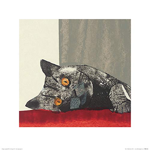 The  Julia brandwonden (Paws) -Art Print 30 x 30cm