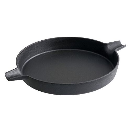 tepro Grillaccessoires gietijzeren pan inlegger ca. 31,7 Ø, rooster in roostersysteem rond 57 cm Ø