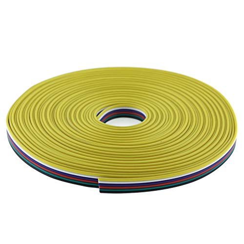 SeKi Lintkabel 6-polig voor RGBW+CCT LED-strip/band; verlenging LED RGBW CCT strips; 10 meter