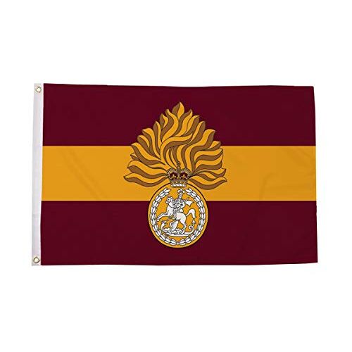 AZ FLAG Vlag Royal Regiment van Fusiliers van het Britse leger 150 x 90 cm – Vlag van het Britse leger 90 x 150 cm – vlaggen