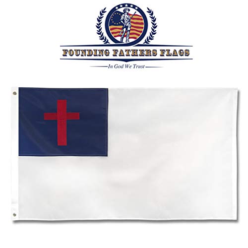 Founding Fathers Flags FFF-CHRISTIANFLAG christelijke vlag-buiten, multi