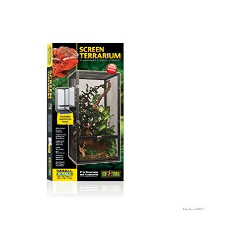 Exo Terra Screen terrarium, terrarium van aluminium gaas, 45 x 45 x 90 cm