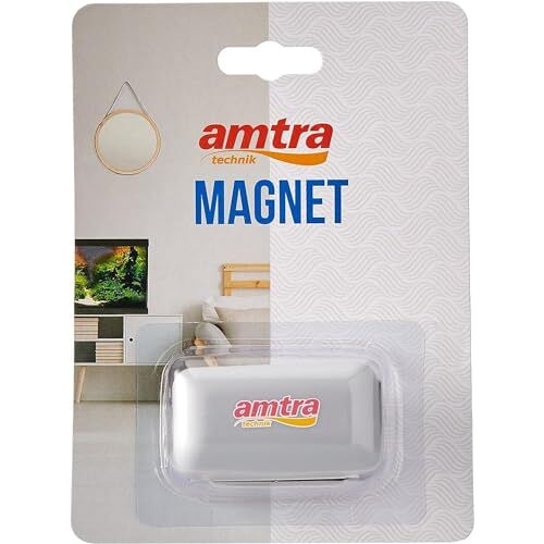 Amtra WAVE Magneet Aquariumglasreiniger, 60 x 50 x 30 mm