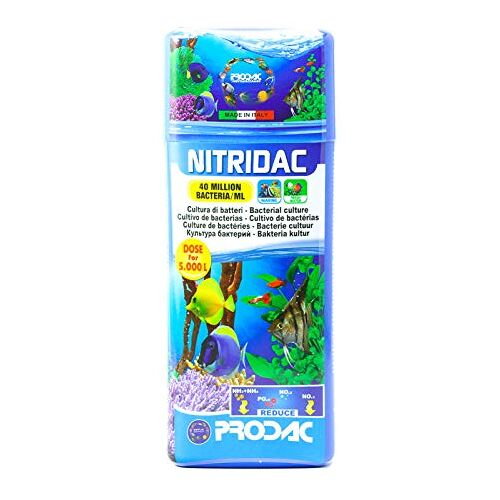 Prodac Nitridac Waterbehandelingen voor aquaria, 500 ml (biologische activator)