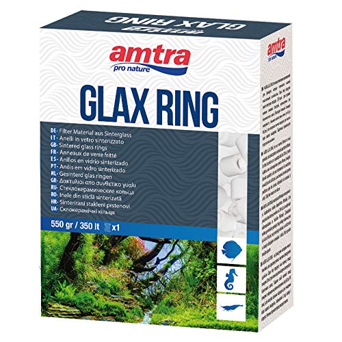 Amtra WAVE Glax Ring voor Aquarium Water Behandelingen en Test Kits, 550 g