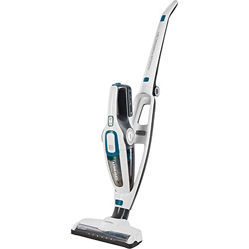 Leifheit Regulus PowerVac Accustofzuiger, 2-in-1, voor maximaal 40 minuten draadloos stofzuigen, 2-in-1 met handstofzuiger en 20 V-accu, veelzijdige stofzuiger, zakloos en snel bij de hand