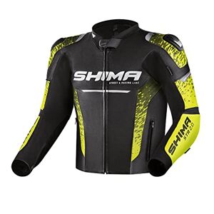 SHIMA Heren STR 2.0 jas, zwart/fluo, 48, Zwart/Fluo, 58