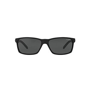Arnette Heren zonnebril Slickster Fuzzy Black, zwart (Black Rubber/Gray), 58