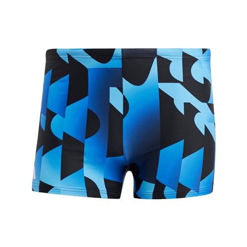 adidas Heren AOP Zwembokser Zwemboxer, 28 Zwart, Zwart, 152