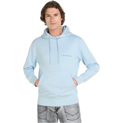 Calvin Institutionele hoodie voor heren, Keepsake Blauw, L