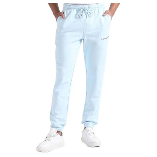 Calvin Mannen Institutionele HWK Pant Knit, Keepsake Blauw, S