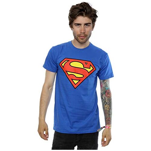 CID T-Shirt (Uomo Blue -Xx) Superman Logo