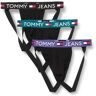 Tommy Jeans Heren 3P Jocktrap Zwart/Zwart/Zwart XL, Zwart/Zwart/Zwart, XL