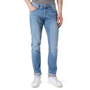 JACK & JONES Heren Slim Fit Jeans Glenn Original NA 030, Denim Blauw, 33W / 30L