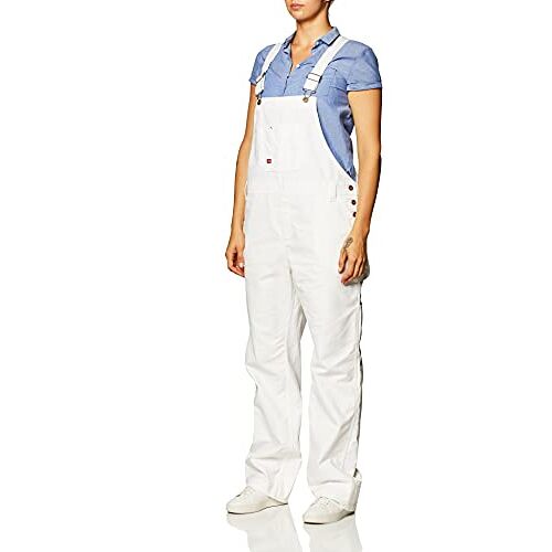 dickies Dames overalls/overall, Kleur: wit, M