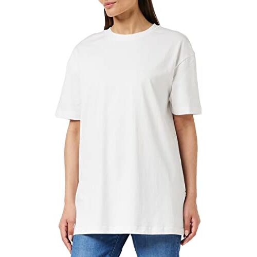 Urban Classics Dames T-Shirt Dames Oversized Boyfriend Tee, T-shirt voor vrouwen in oversized look, verkrijgbaar in vele kleuren, maten XS 5XL, wit, M