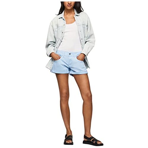 Pepe Jeans Siouxie Shorts voor dames, Bay, 32W, Baai, 32W