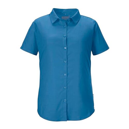 killtec Dames Functionele blouse KOS 65 WMN WVN SHRT, light ocean, 42, 41344-000