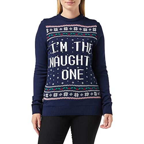 FM London dames Novelty Christmas Pullover