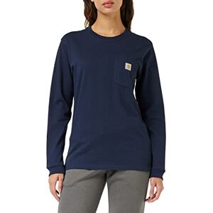 Carhartt Workwear Pocket Vrouwen Shirt met lange mouwen - Blauw