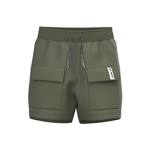 Name it Nmmheino Sweat Shorts Unb Shorts Kinderen, Stormachtig weer, 86