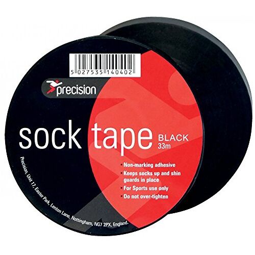 Precision Unisex  Sport Sok Precisie Sok Tape Sky (33m) One Size (pak van 1)