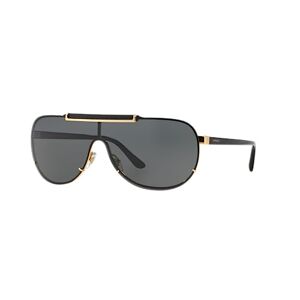 Versace Heren VE 2140 Rock Icons Greca Aviator zonnebril