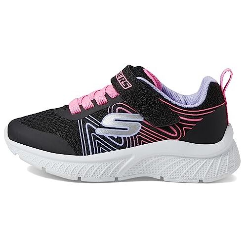 Skechers Dynamatic Trainers voor meisjes, zwart, 35 EU